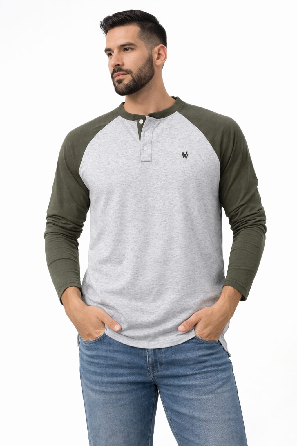 Playera Cuello Mao