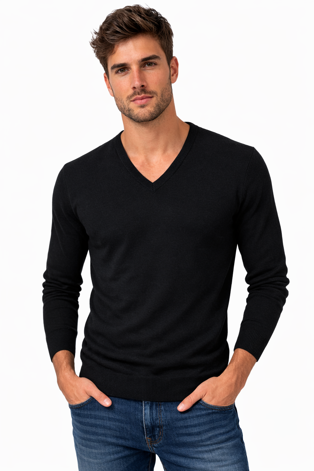 Suéter Cuello V